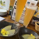 Vector Beer - お通し。冬瓜のレモンホップ煮。