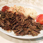 トルコレストラン チャンカヤ - ドネルケバブ：牛モモ肉の薄切り(1575円)