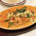 トルコレストラン チャンカヤ - カリデシギュヴェチ：海老と野菜のクリーム煮(1475円)