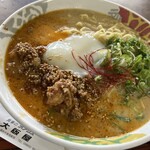 大阪屋 - 坦々ホルモン麺大盛り