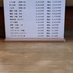 うな吉 - メニュー