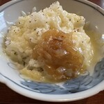 赤まろラーメン　翔 - スープを焼きチーズ半ごはんへ