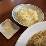赤まろラーメン　翔 - 焼きチーズ半ごはん