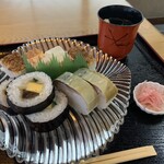 いづ源 - 箱、鯖、巻きのおまかせランチ♡お吸い物付き