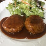 レストラン スズキ - 煮込みハンバーグ