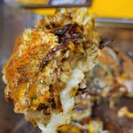 Okonomiyaki Teppanyaki Kinta - 断面