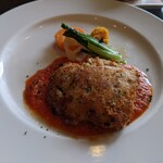 TAGEN DINING CAFE - 豚ヒレのパン粉香草焼き