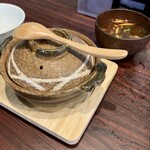 宵ノねこ - 土鍋炊きご飯、お味噌汁