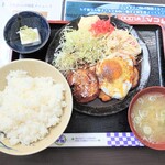 Kisaku - チャー玉定食 1200円