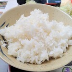 喜作 - チャー玉定食はデフォルトが丼飯