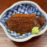 鮨しゅんじ - 鱒子の醤油漬け