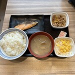 吉野家 - 焼魚牛小鉢定食　大盛り