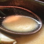 めん坊 - みそラーメン、スープ