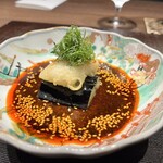 Ji-Cube - 穴子と茄子の麻辣ソース