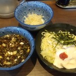 ラーメン・つけ麺 笑福 - 柚子香る冷やしつけ麺（麺大盛）