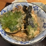 手打ちそば 相田 - ミニ天丼