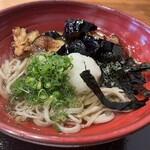 手打ちそば 相田 - 揚げ茄子おろしかけ蕎麦