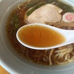 大昇楼 - 白河ラーメンの様に雑味のないスープ