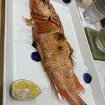 丸峯 - キンキの塩焼き