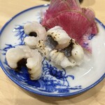 丸峯 - 鱧の炙り