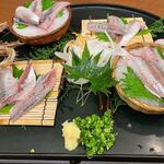 いわし屋 - 大羽イワシのお造り