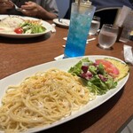 La Ohana - ランチのズワイ蟹クリームパスタ