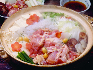 Tomoean - 博多水炊き　鶏ガラを長時間炊いた白湯スープで食べる博多流