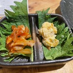 地酒と貝料理 海鮮浜焼き 浜や - お通し