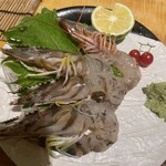 地酒と貝料理 海鮮浜焼き 浜や - 車海老