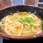 Menya Horino - とり天親子丼のうどんセット 1050円　　かけうどん