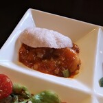 縁香園 - 海老のチリソース煮