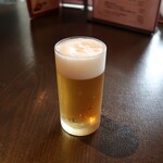 縁香園 - 生麦酒（グラス生ビール）　50円