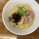 きくや - 鴨白湯の潮SOBA