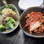 幸楽 - キムチとナムル