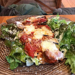 農園レストラン タコ ヒストリア 871 - 鶏と茄子のミルフィーユ