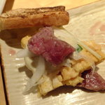 藤家 - 即興！創作料理！感動！幻の尾崎牛のタマゴサンド！