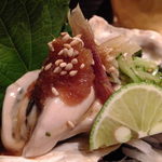 藤家 - 岩牡蠣さつまポンズ：1000円薩摩醤油とポンズの牡蠣様！渾身の逸品！