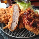 とんかつ なか山 - 上ヒレカツ定食