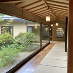 御宿 竹林亭 - 部屋までの廊下