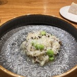 luogo - 牛テール　枝豆　カルナローリ米