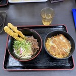 資さんうどん - しあわせセットぼた餅抜き@830