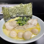 萬来亭 - 塩チャーシューメン（並）たまごトッピング