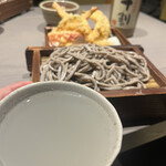 Azabu Juuban Soba Izakaya Soba Goya - 蕎麦焼酎蕎麦湯割り