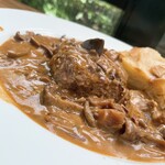 飛行船スタイル 南條 - ハンバーグ＆じゃがいもグラタン