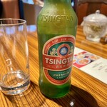 横浜中華街 重慶飯店 - 青島ビール