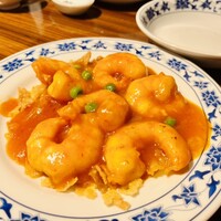 横浜中華街 重慶飯店 本館 - エビチリ