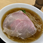 絢 - 優しいラーメン。妻と子供もまた来たいと