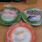 鮨人 - あかまち、つぶ貝、光物三種