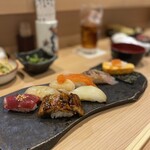 Sushi Botan - 八貫セットのお寿司