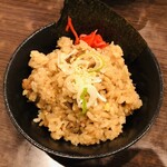 中華蕎麦 御輿 - 豚炊き込みごはん